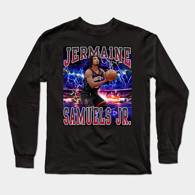 Jermaine Samuels Jr. Long Sleeve T-Shirt by Gojes Art